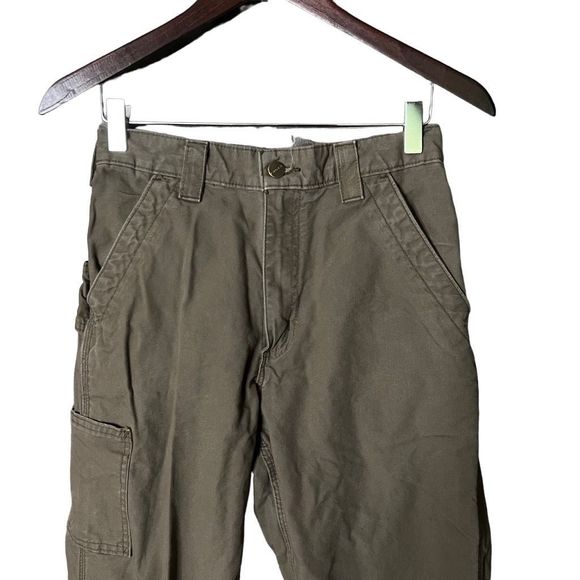 Carhartt B151 Canvas Dungaree Pants 28X32 - Picture 2 of 6